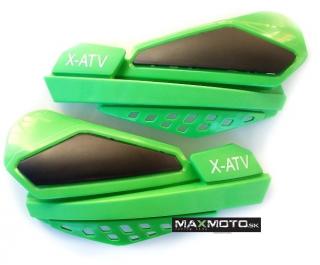 Chrániče páčiek, rúk XATV Racer jednobodové Farba: Zelená