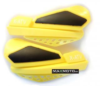 Chrániče páčiek, rúk XATV Racer jednobodové Farba: Žltá