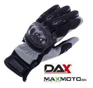 Kožené rukavice DAX s textilnými prvkami Veľkosť: XS