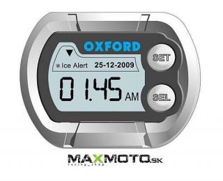 Mini digitálne hodiny s teplomerom OXFORD