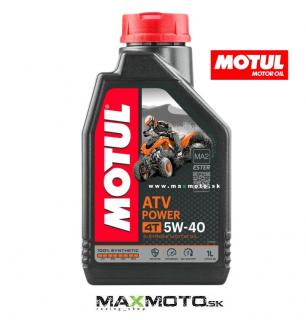 Olej MOTUL ATV POWER 4T 5W40, 1L/ 4L BALENIE: 1L