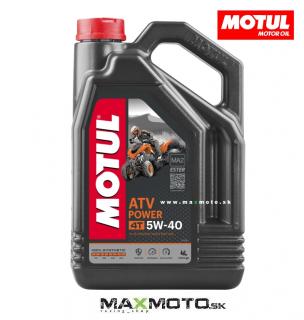 Olej MOTUL ATV POWER 4T 5W40, 1L/ 4L BALENIE: 4L