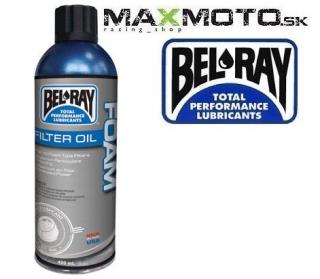 Olej na vzduchové filtre Bel Ray Foam Filter Oil Spray 400ml
