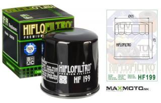 Olejový filter POLARIS Sportsman 500/550/570/850/1000, Scrambler 1000, Ranger 900, Hawkeye 400, 2520799, 3089996, HF199 VÝROBCA: HIFLOFILTRO