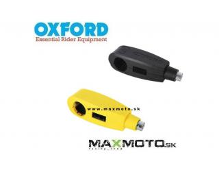 OXFORD Zámok na brzdovú páčku LEVERLOCK, čierny/ žltý Farba: Žltá