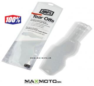 Strhávačky 100% Tear Offs, 51018-101-20, RC2/ AC2/ ST2 Prevedenie: 20 KS