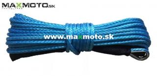 Syntetické lano k navijakom ATV/ UTV - 15m, 5mm Farba: Modrá