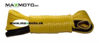 Syntetické lano k navijakom ATV/ UTV - 15m, 6mm Farba: Žltá