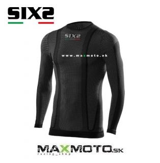 Termo tričko s dlhým rukávom SIXS, čierne Veľkosť: M