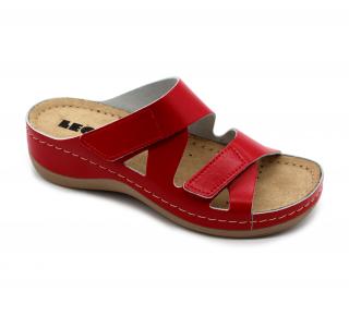 Dámska pracovno - zdravotná obuv LEON 906 červená Farba: Červená, Veľkosť: 39 - 25cm
