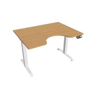 Elektricky výškovo nastavitelný stôl Hobis Motion Ergo - 2M segmentový, pamäťový ovládač  Šírka 120-180 cm / 27 farebných kombinácií Farba dosky: buk,…