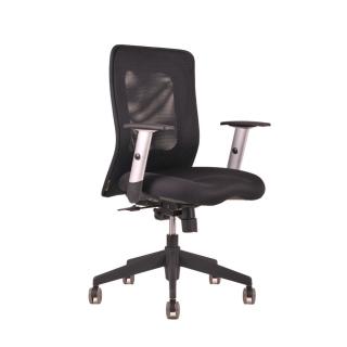 Ergonomická kancelárska stolička OfficePro Calypso  5 farieb Farba: čierna