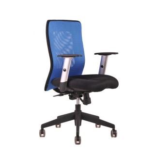 Ergonomická kancelárska stolička OfficePro Calypso  5 farieb Farba: modrá