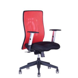 Ergonomická kancelárska stolička OfficePro Calypso XL Farba: červená, Opierka hlavy: bez opierky