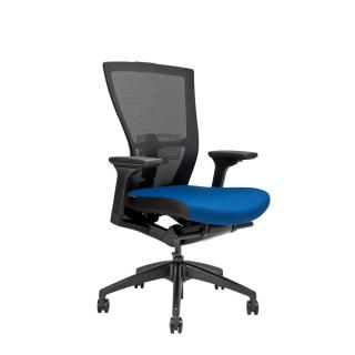 Ergonomická kancelárska stolička OfficePro Merens  4 farby Farba: modrá, Opierka hlavy: Bez opierky