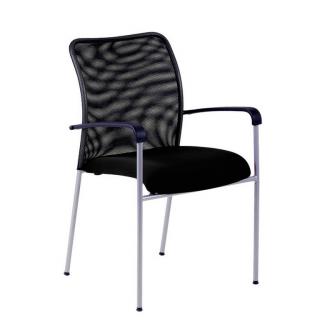 Ergonomická rokovacia stolička OfficePro Triton Net Farba: čierna