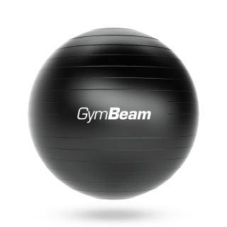 Fitlopta GymBeam FitBall - Ø 65 cm  + pumpička Farba: čierna