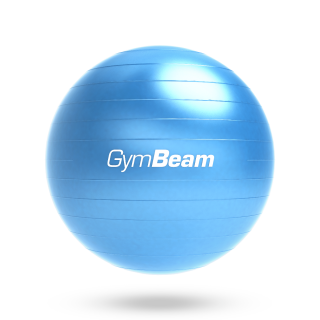 Fitlopta GymBeam FitBall - Ø 65 cm  + pumpička Farba: neónová modrá