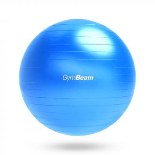 Fitlopta GymBeam FitBall, Ø 85 cm  + pumpička Farba: neónová modrá