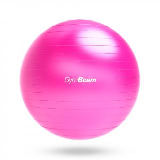 Fitlopta GymBeam FitBall, Ø 85 cm  + pumpička Farba: neónová ružová