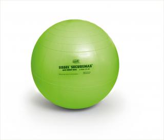 Fitlopta SISSEL® Securemax Ball - Ø 75 cm  + plagát s cvikmi Farba: lime