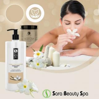 Hydratačný krém Sara Beauty Spa - Vanilka-Jazmín  250 ml / 500 ml / 1000 ml Objem: 500 ml