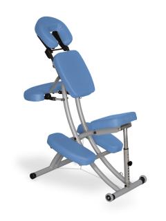 Masážna stolička HABYS® Prestige-Reh  6 farieb Farba: modrá (#23) - Vinyl Flex, Regulácia výšky: piestová