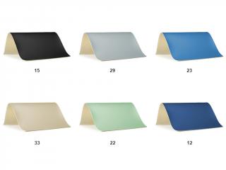 Masážna stolička HABYS® Prestige-Reh  6 farieb Farba: svetlo sivá (#29) - Vinyl Flex, Regulácia výšky: piestová