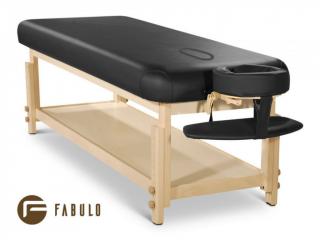 Pevné masážne lehátko Fabulo SPA Lux V1 Set  192*76 cm | 30 kg | 3 farby Farba: krémová