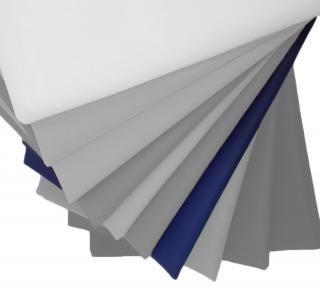 Plachta na masážny stôl z lisovaného vlákna Farba: modrá