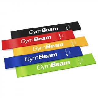 Posilňovacie gumy GymBeam Resistance 5 Set  60 x 5 cm