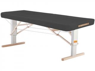 Prenosný elektrický masážny stôl Clap Tzu Linea Ayurveda  192*80 cm | 30 kg | 13 farieb Farba: PU - grafitová (graphite), Doplnky: akumulátorové…