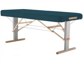 Prenosný elektrický masážny stôl Clap Tzu Linea Physio  od 192*65 cm | 29 kg | 13 farieb Farba: PU - modrá (saphir), Doplnky: akumulátorové napájanie,…