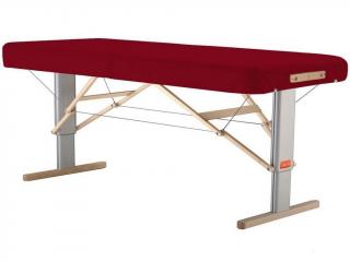 Prenosný elektrický masážny stôl Clap Tzu Linea Physio  od 192*65 cm | 29 kg | 13 farieb Farba: PU - vínová (wine red), Doplnky: akumulátorové…