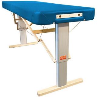 Prenosný elektrický masážny stôl Clap Tzu Linea Wellness  od 192*75 cm | 29 kg | 13 farieb Farba: PU - azúrová (azure), Doplnky: akumulátorové…