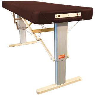 Prenosný elektrický masážny stôl Clap Tzu Linea Wellness  od 192*75 cm | 29 kg | 13 farieb Farba: PU - čokoládová (chocolate), Doplnky: akumulátorové…