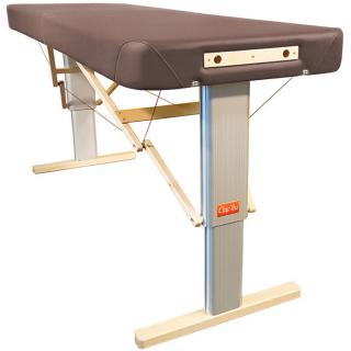 Prenosný elektrický masážny stôl Clap Tzu Linea Wellness  od 192*75 cm | 29 kg | 13 farieb Farba: PU - hnedá (meteor), Doplnky: akumulátorové…