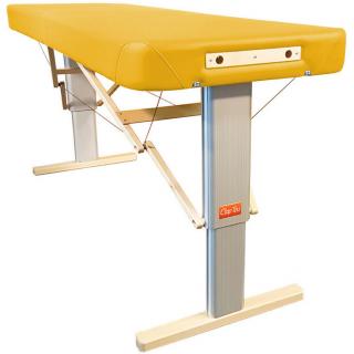 Prenosný elektrický masážny stôl Clap Tzu Linea Wellness  od 192*75 cm | 29 kg | 13 farieb Farba: PU - žltá (sun), Doplnky: akumulátorové napájanie,…