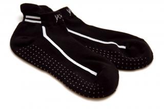 Protišmykové ponožky na jogu SISSEL® Yoga Socks  S/M (36-40) | L/XL (41-45) Farba: čierna, Veľkosť: L/XL (41-45)