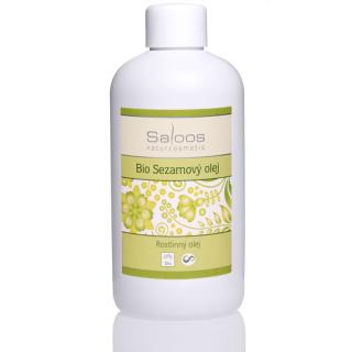 Saloos bio rastlinný masážny olej - SEZAMOVÝ  250 ml / 500 ml / 1000 ml Objem: 250 ml