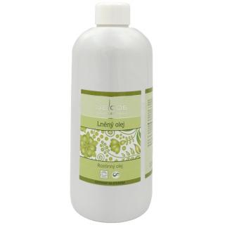 Saloos rastlinný masážny olej - Ľanový Objem: 500 ml