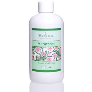 Saloos telový bio rastlinný masážny olej MARATÓNEC  250 ml / 500 ml Objem: 250 ml