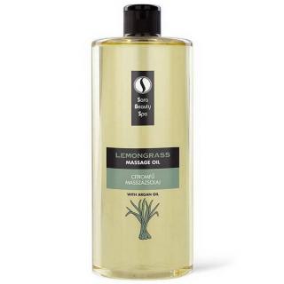 Sara Beauty Spa prírodný rastlinný masážny olej - Citrónová tráva  250 ml | 1000 ml | 5000 ml Objem: 1000 ml