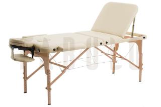 Skladací masážny stôl Fabulo UNO Plus Set  186*71 cm / 15,2 kg / 4 farby Farba: biela