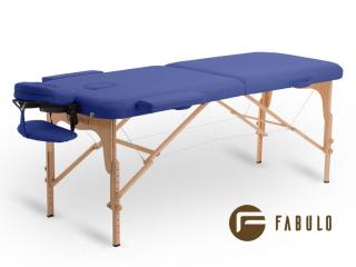 Skladací masážny stôl Fabulo UNO Set  186*71 cm / 13,2 kg / 9 farieb Farba: modrá