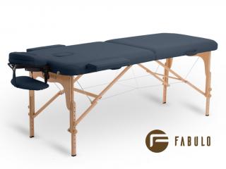 Skladací masážny stôl Fabulo UNO Set  186*71 cm / 13,2 kg / 9 farieb Farba: tmavo modrá