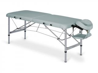 Skladací masážny stôl HABYS® Aero  od 165*60 cm | od 10,45 kg | 6 farieb Farba: svetlo sivá (#29) - Vinyl Flex, Veľkosť: 165 x 60 cm