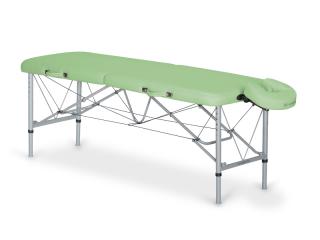 Skladací masážny stôl HABYS® Aero Stabila  165*60 cm | 10,5 kg | 6 farieb Farba: pistáciová (#22) - Vinyl Flex