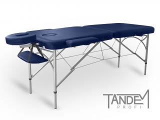 Skladací masážny stôl TANDEM Profi A2D  195*70 cm / 14,8 kg / 4 farby Farba: modrá