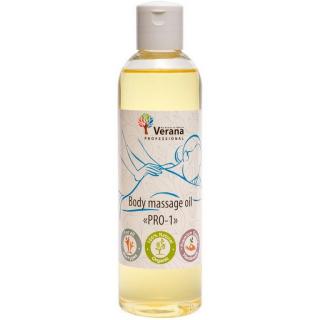 Telový masážny olej Verana PRO-1 Objem: 250 ml